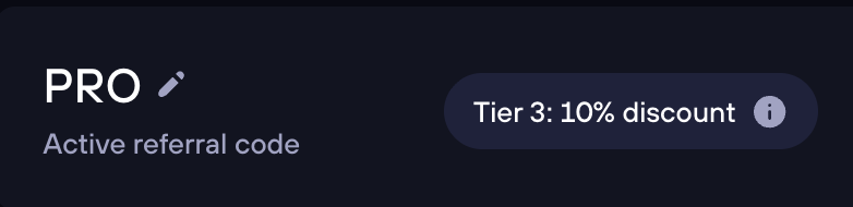 GMX Empfehlungscode PRO verifiziert als Stufe 3 mit 10% Rabatt auf GMX.io